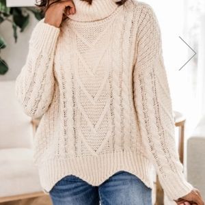 Boutique Turtleneck Sweater